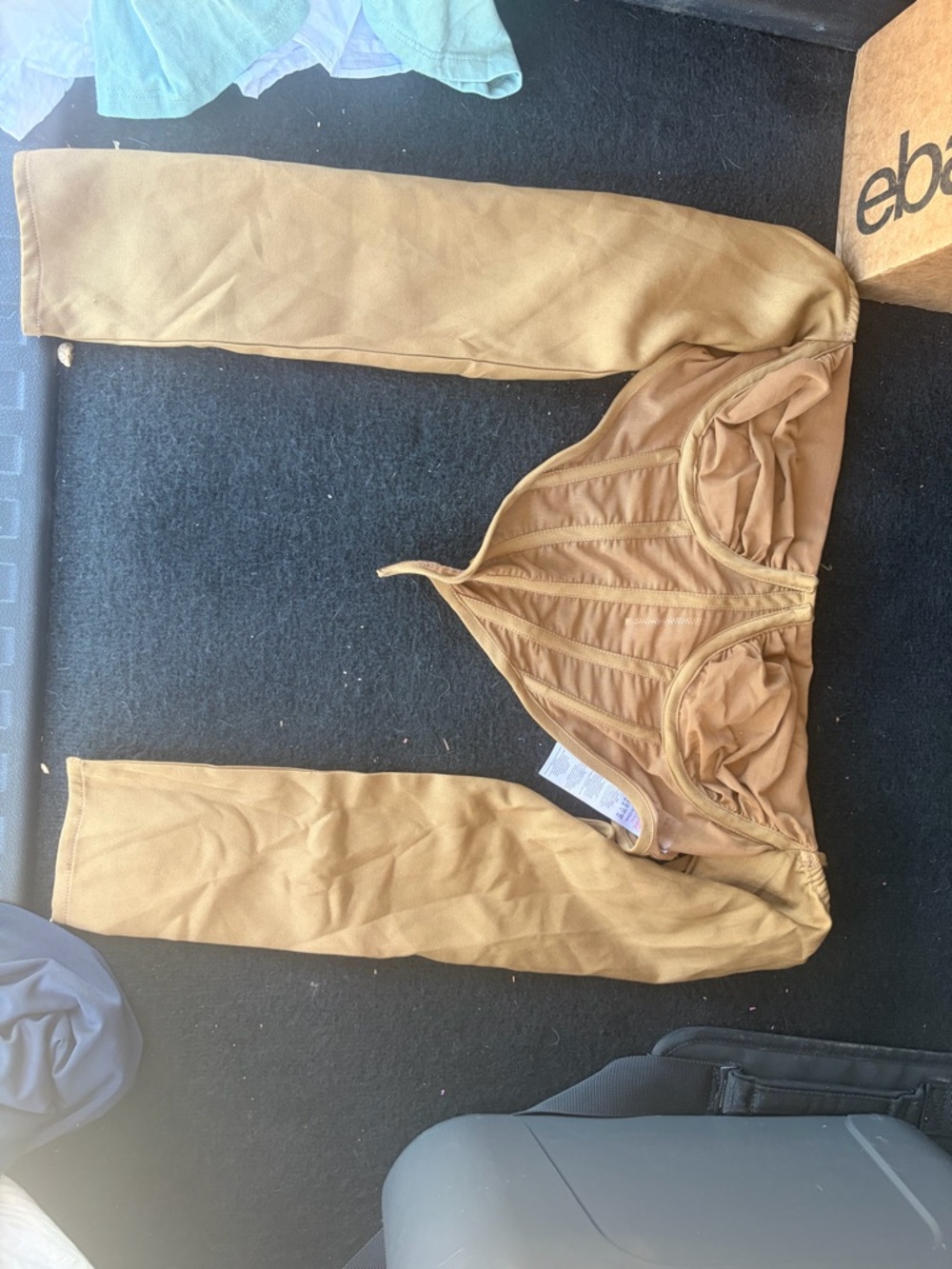 Pretty little thing corset crop top: size 8